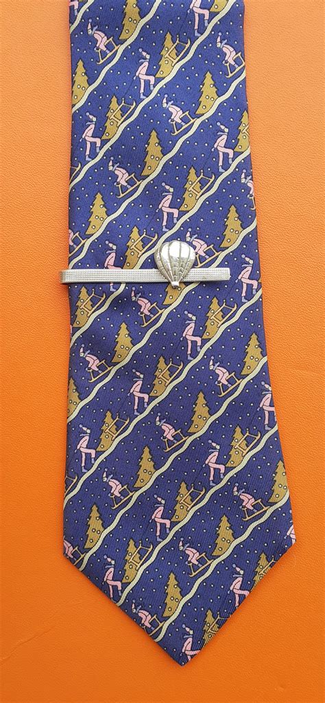 vintage hermes tie clip|hermes tie kangaroo.